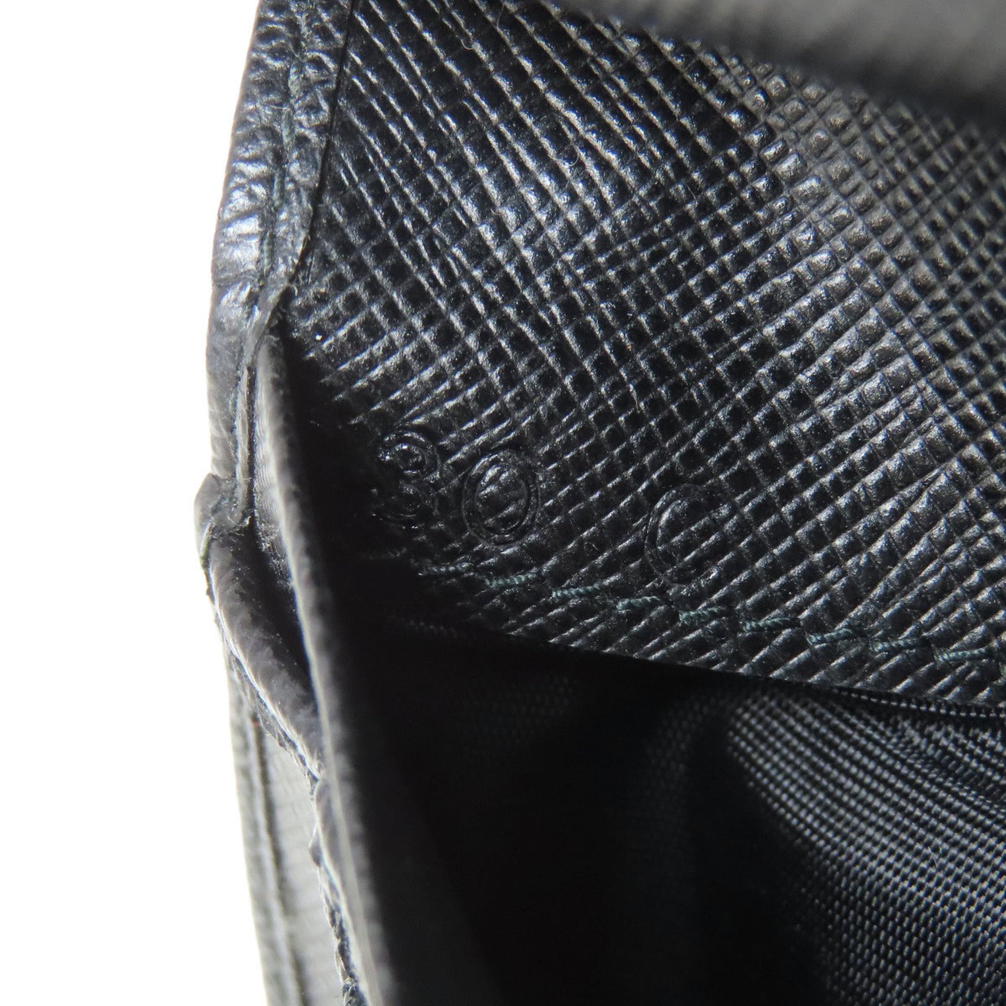 Prada Black Leather Wallet (Bi-Fold) (Pre-Owned)