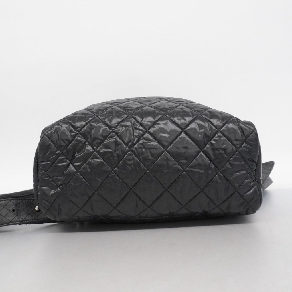 Chanel Black Nylon Backpack (Pre-Owned)