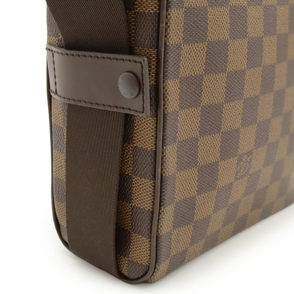 Louis Vuitton Brown Pvc Pochette Shoulder Bag (Pre-Owned)