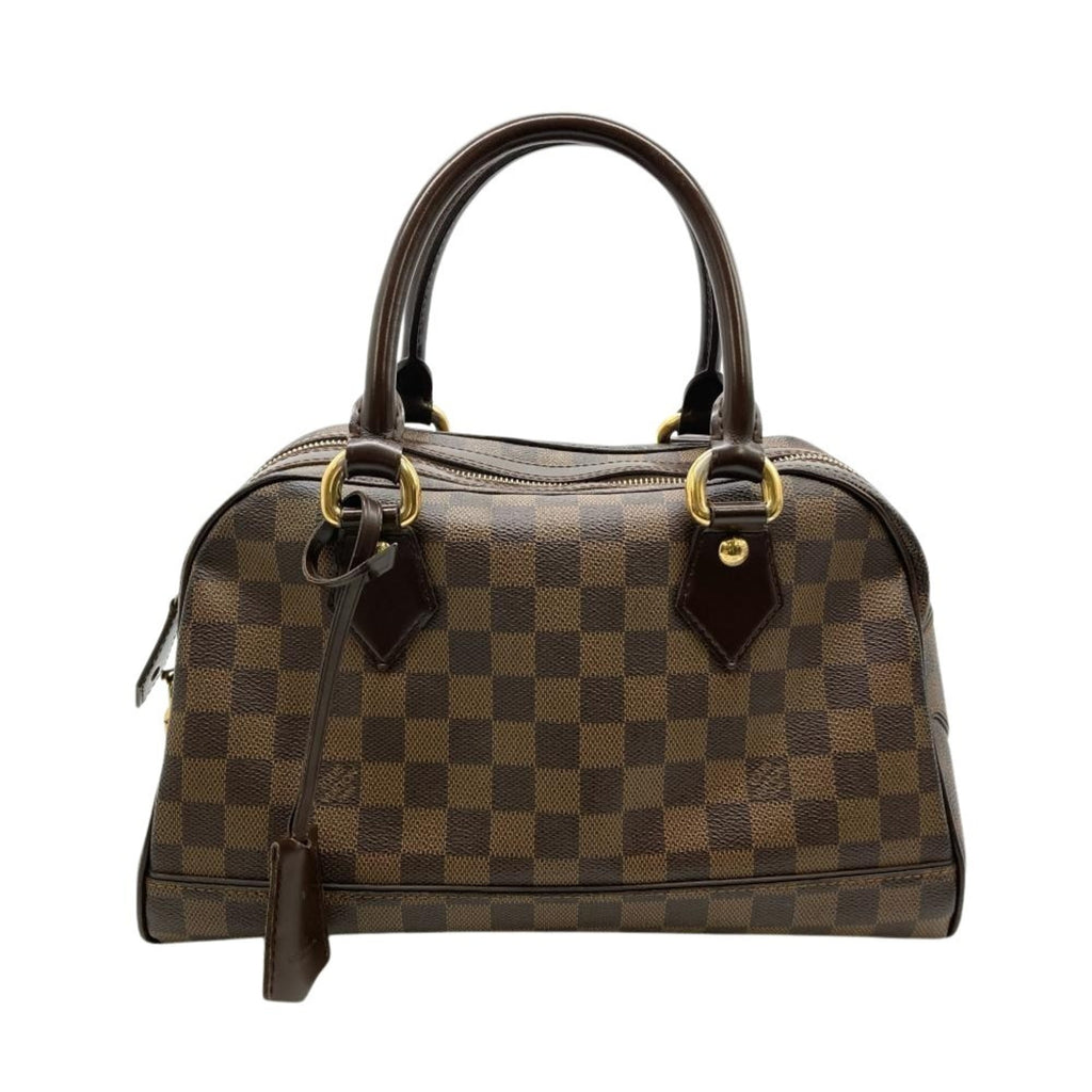 Louis Vuitton Damier Brown Damier Canvas Ebene Handbag (Pre-Owned)