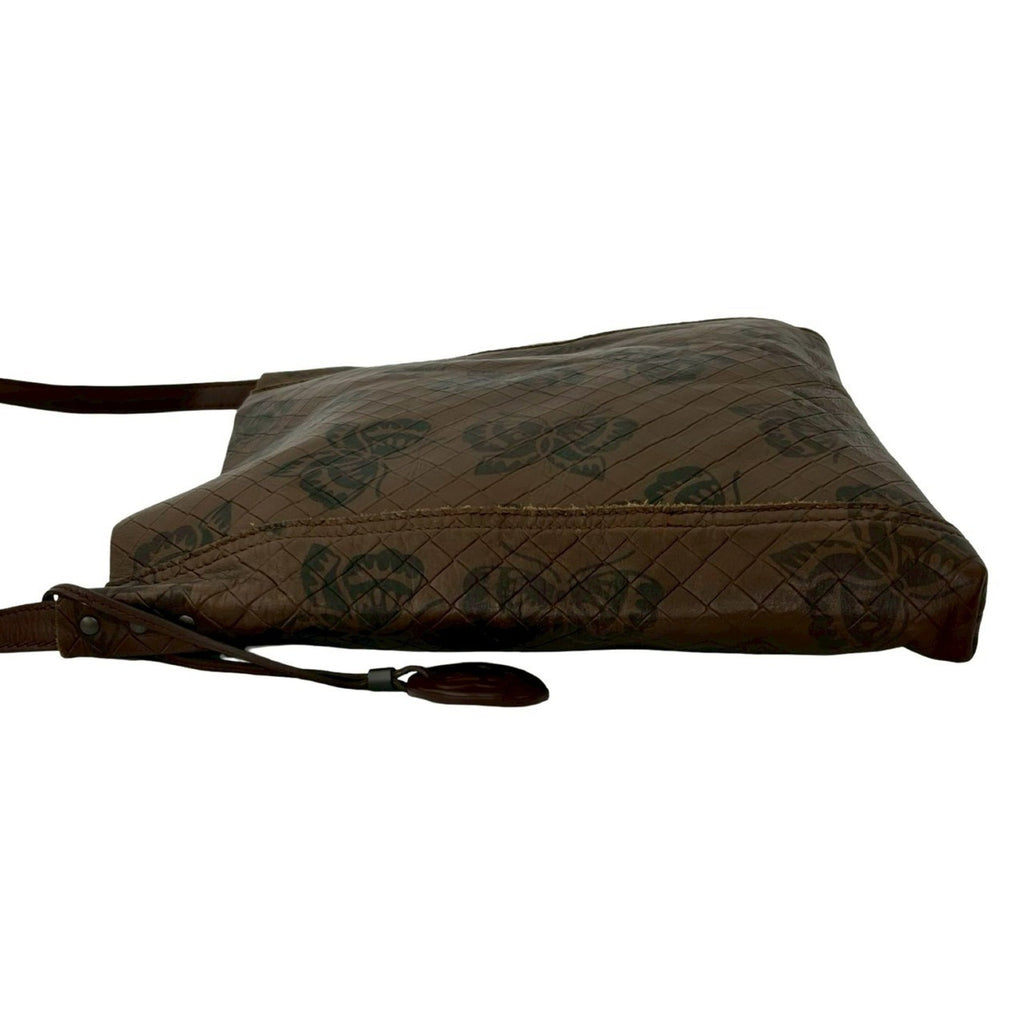 Bottega Veneta Brown Leather Shoulder Bag (Pre-Owned)