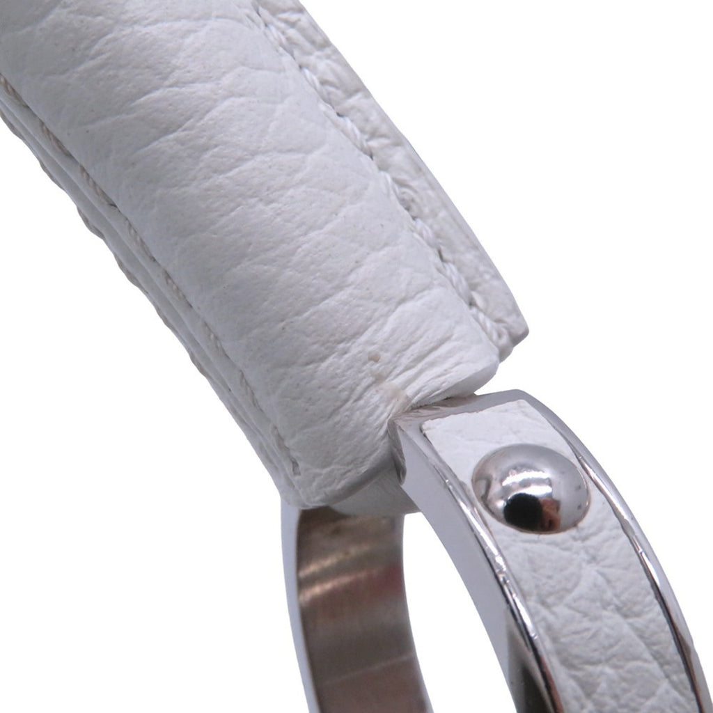Louis Vuitton Multi-Color White Leather Handbag (Pre-Owned)