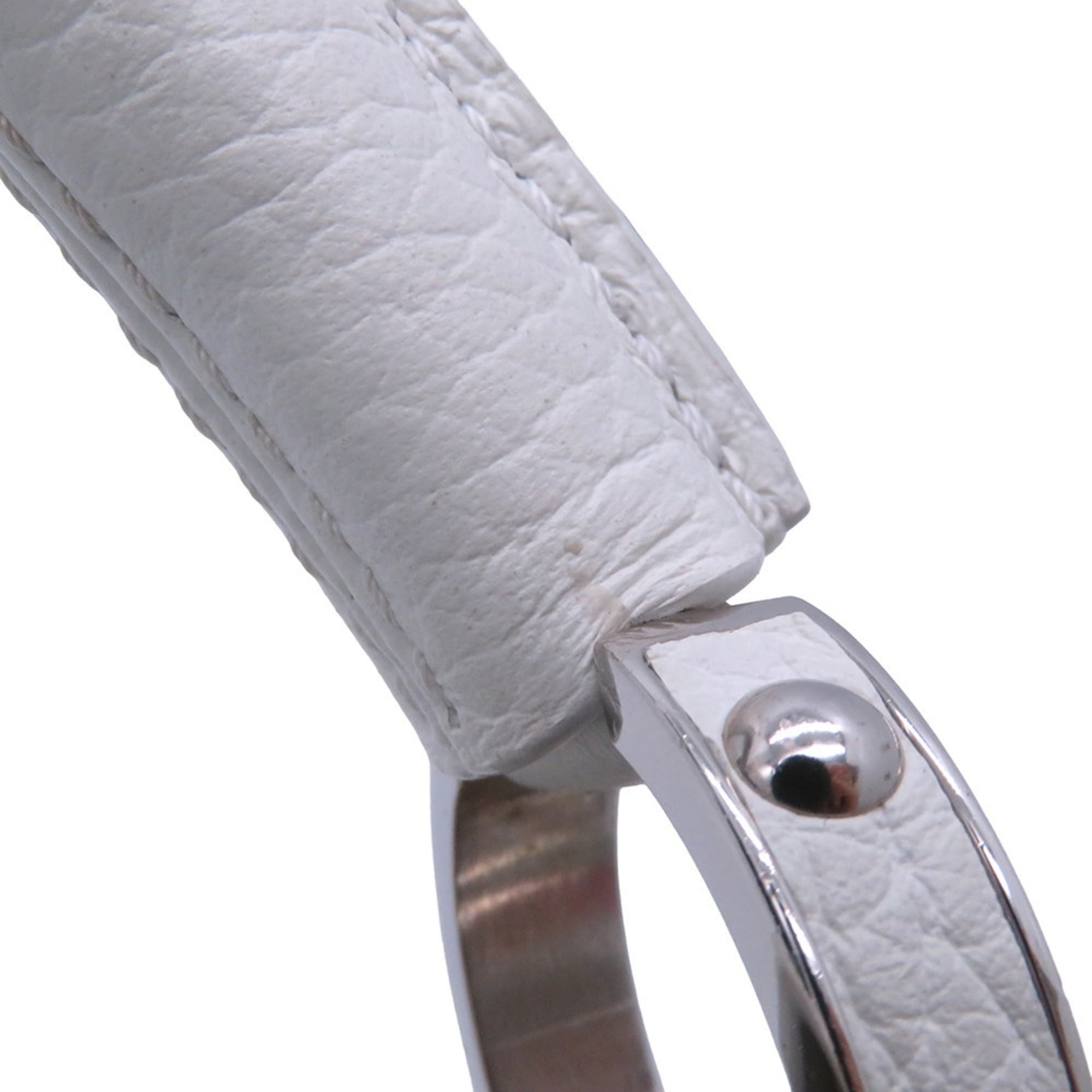 Louis Vuitton Multi-Color White Leather Handbag (Pre-Owned)