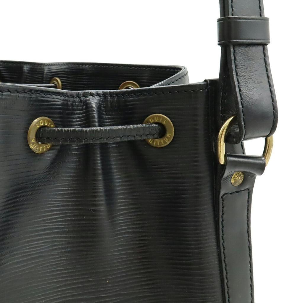 Louis Vuitton Black Noir Epi Leather Shoulder Bag (Pre-Owned)