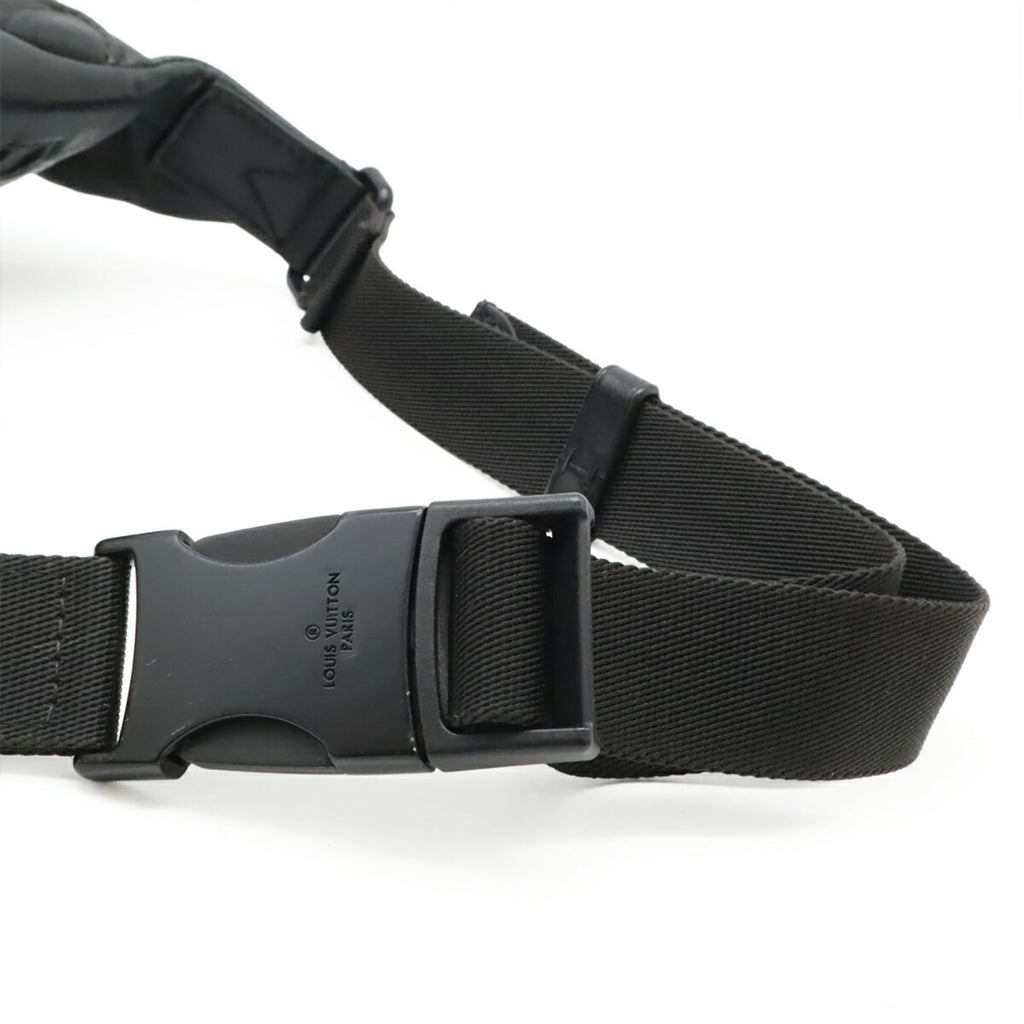 Louis Vuitton Black Noir Monogram Shadow Fanny Pack (Pre-Owned)