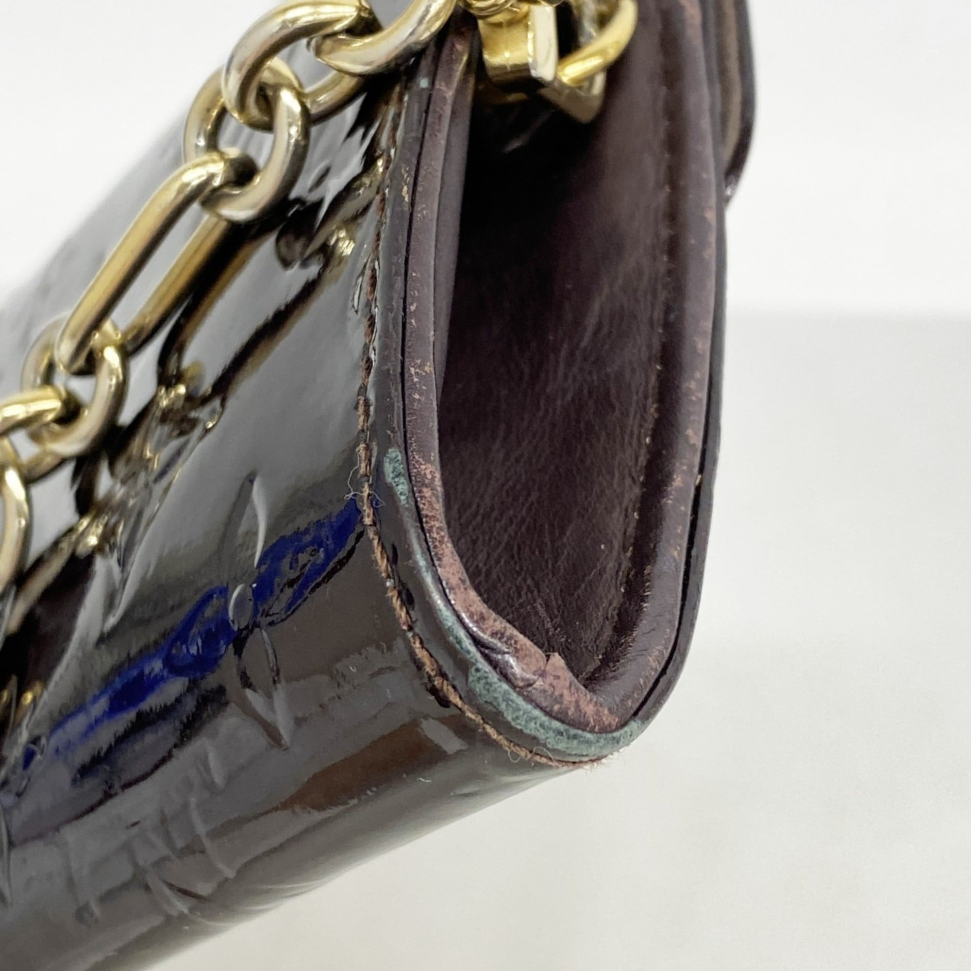 Louis Vuitton Amarante Chain/Shoulder Wallet (Pre-Owned)