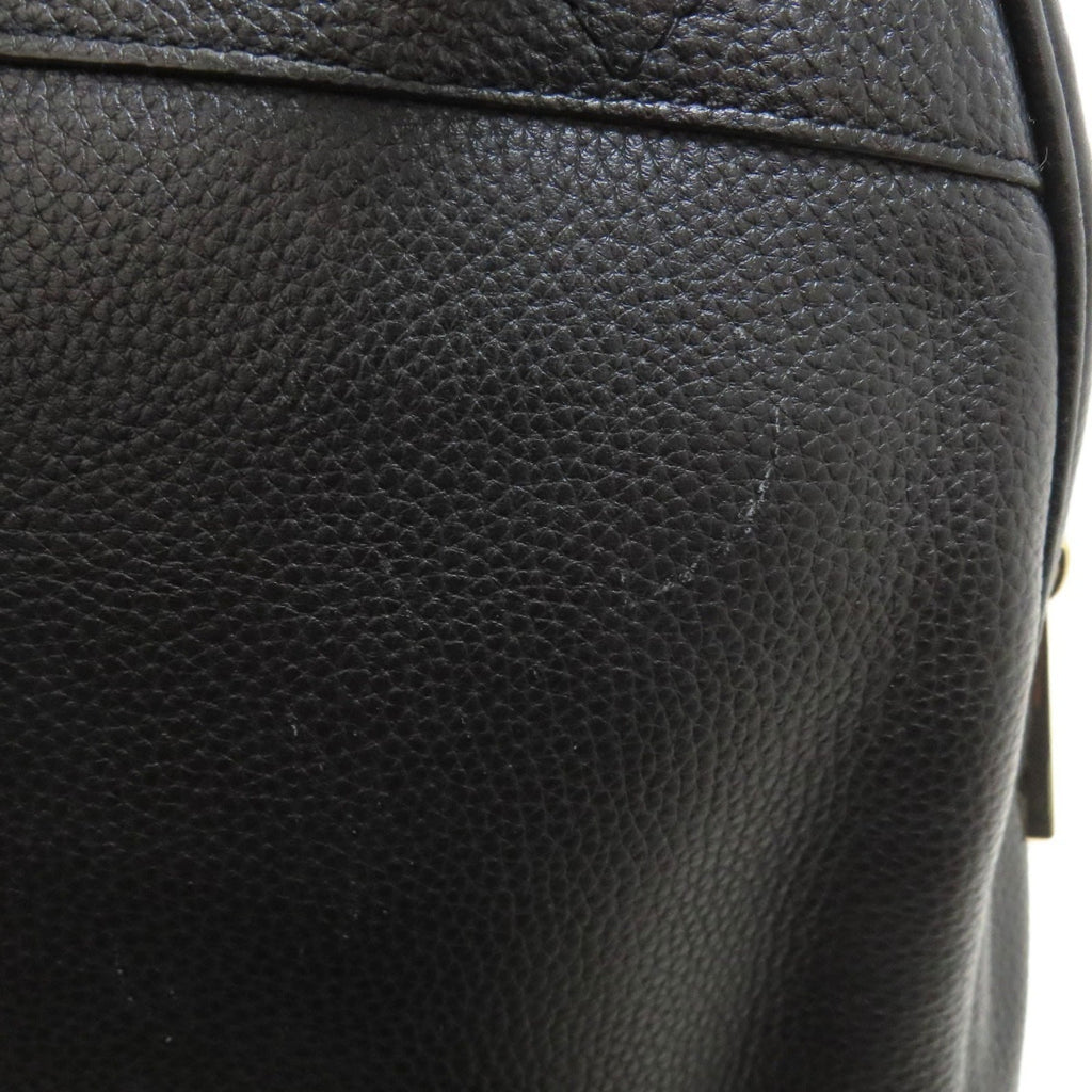 Michael Kors Black Leather Backpack (Pre-Owned)