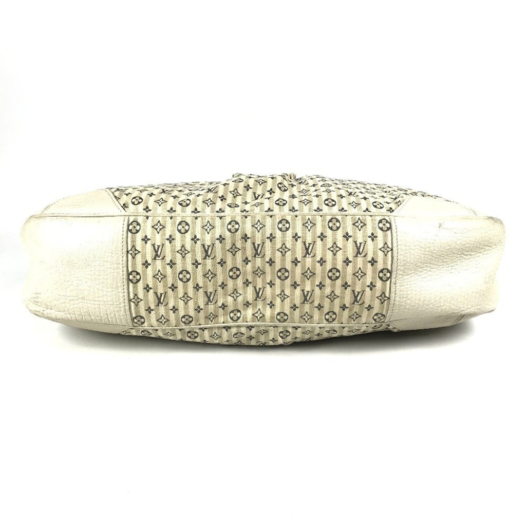 Louis Vuitton Monogram Mini Lin Beige White Monogram Mini Lin Handbag Tote Bag (Pre-Owned)
