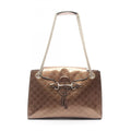 Gucci Beige Leather Shoulder Bag (Pre-Owned)