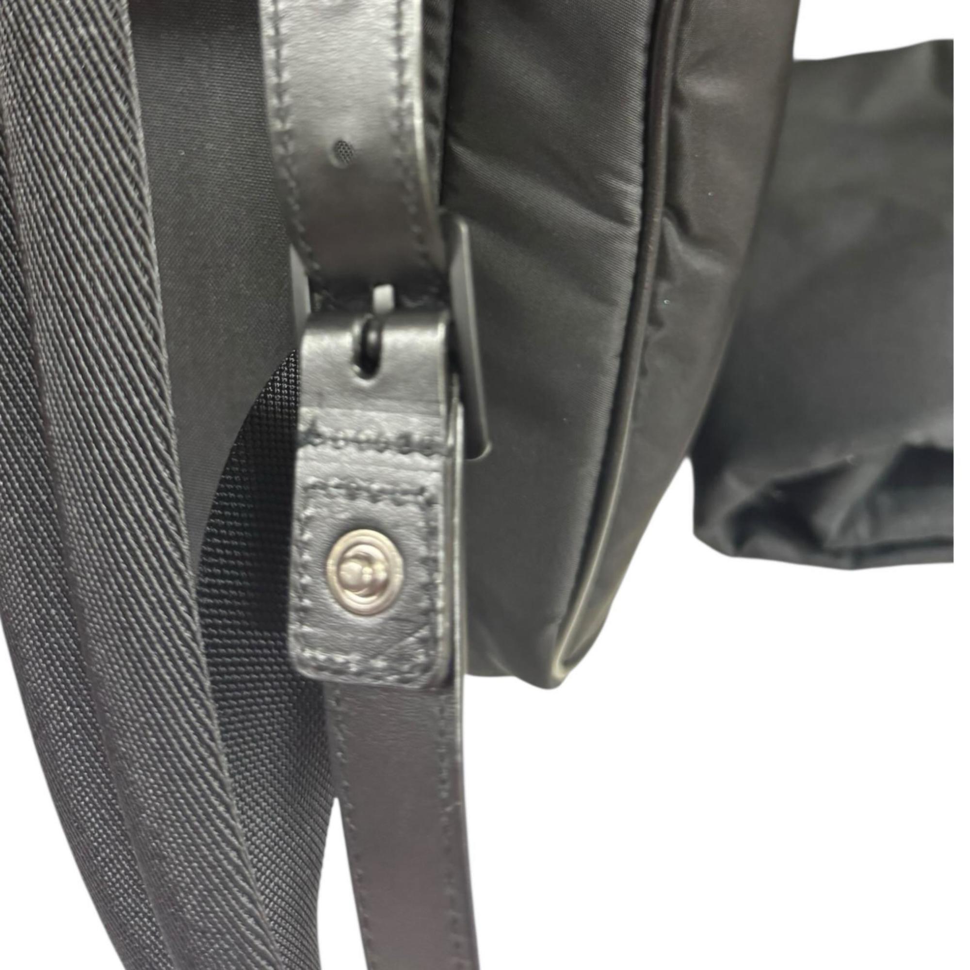 Saint Laurent Black Nylon Backpack (Pre-Owned)