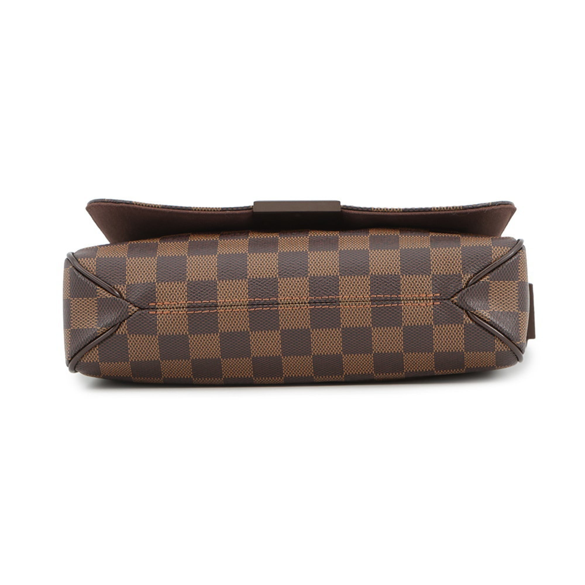 Louis Vuitton Damier Brown Damier Canvas Ebene Shoulder Bag (Pre-Owned)