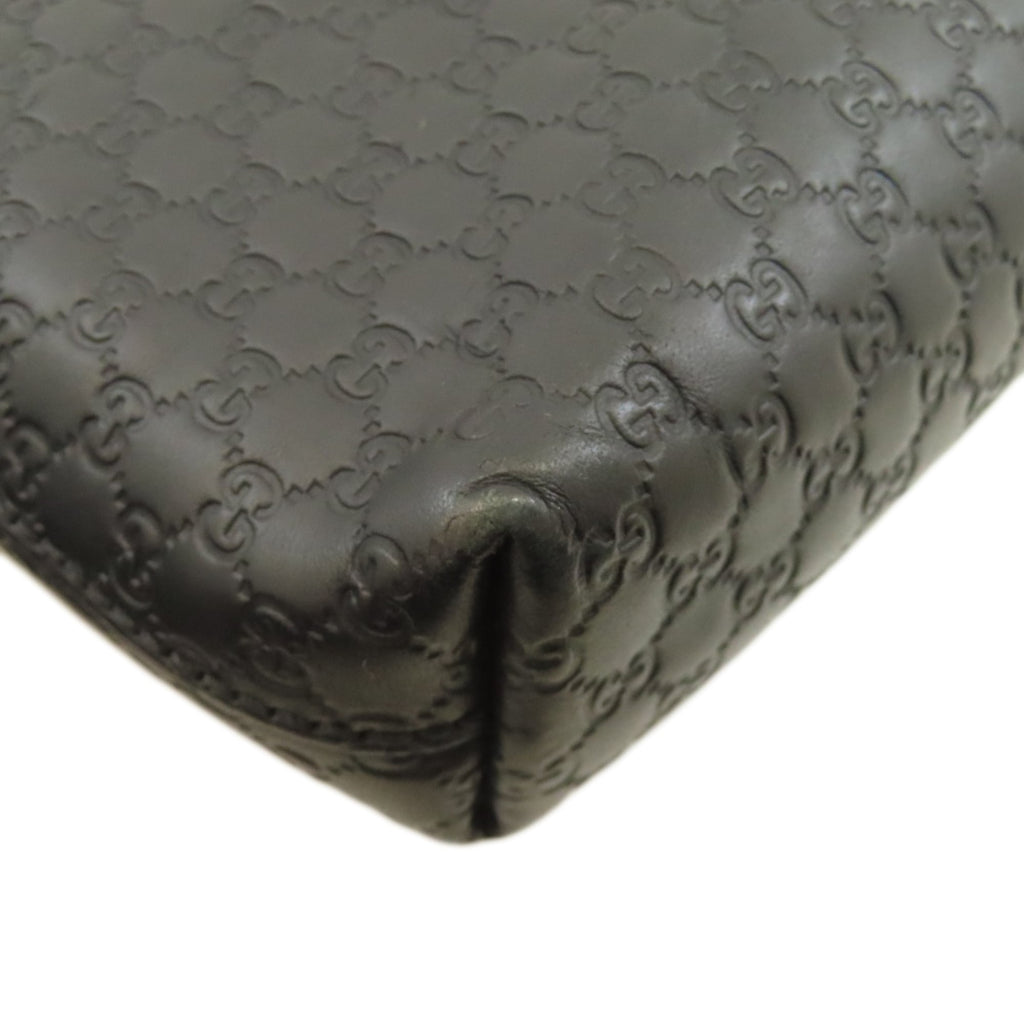 Gucci Black Leather Shoulder Bag (Pre-Owned)