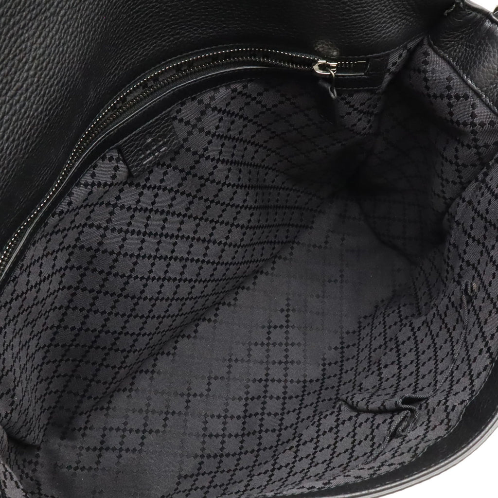 Gucci Black Leather Shoulder Bag (Pre-Owned)