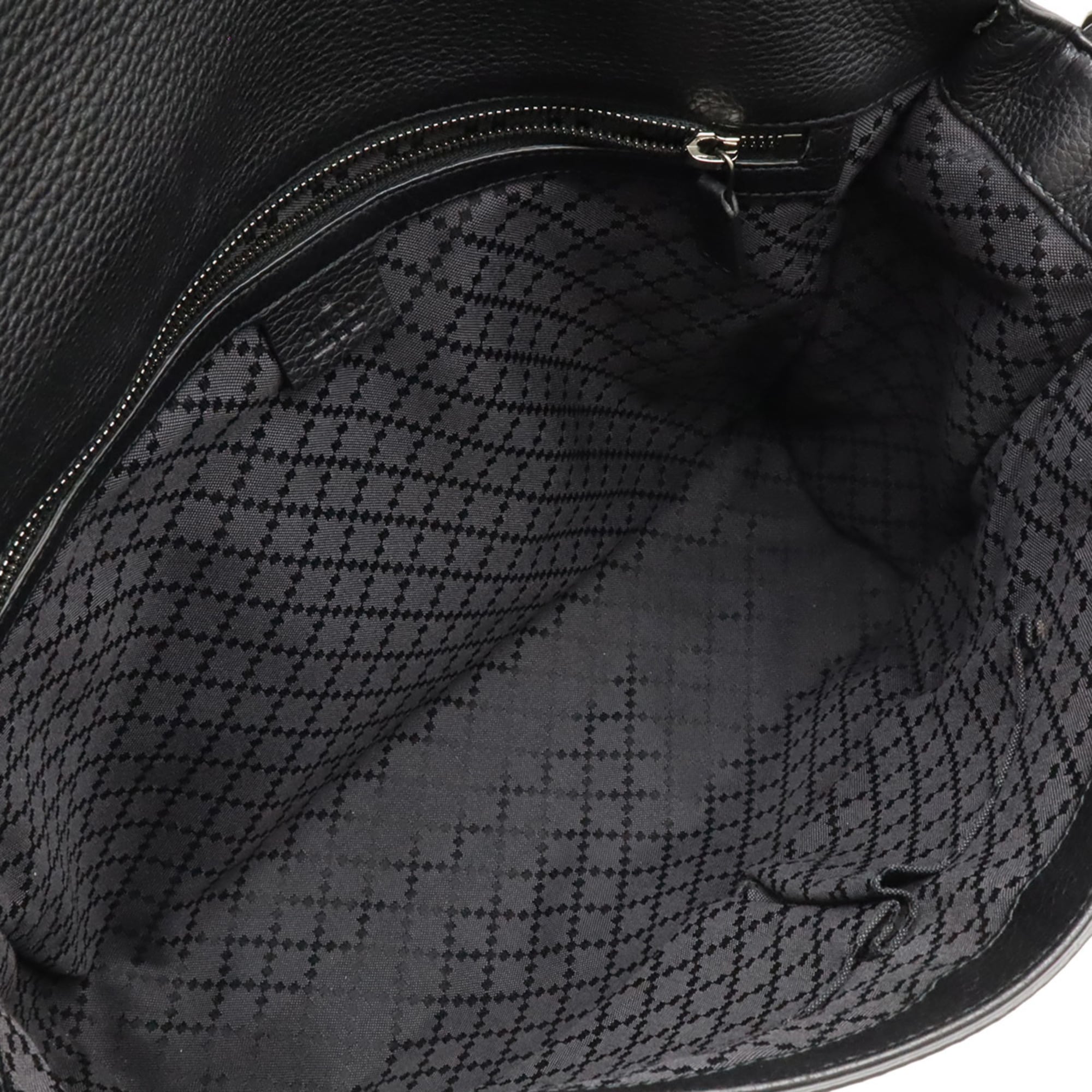 Gucci Black Leather Shoulder Bag (Pre-Owned)