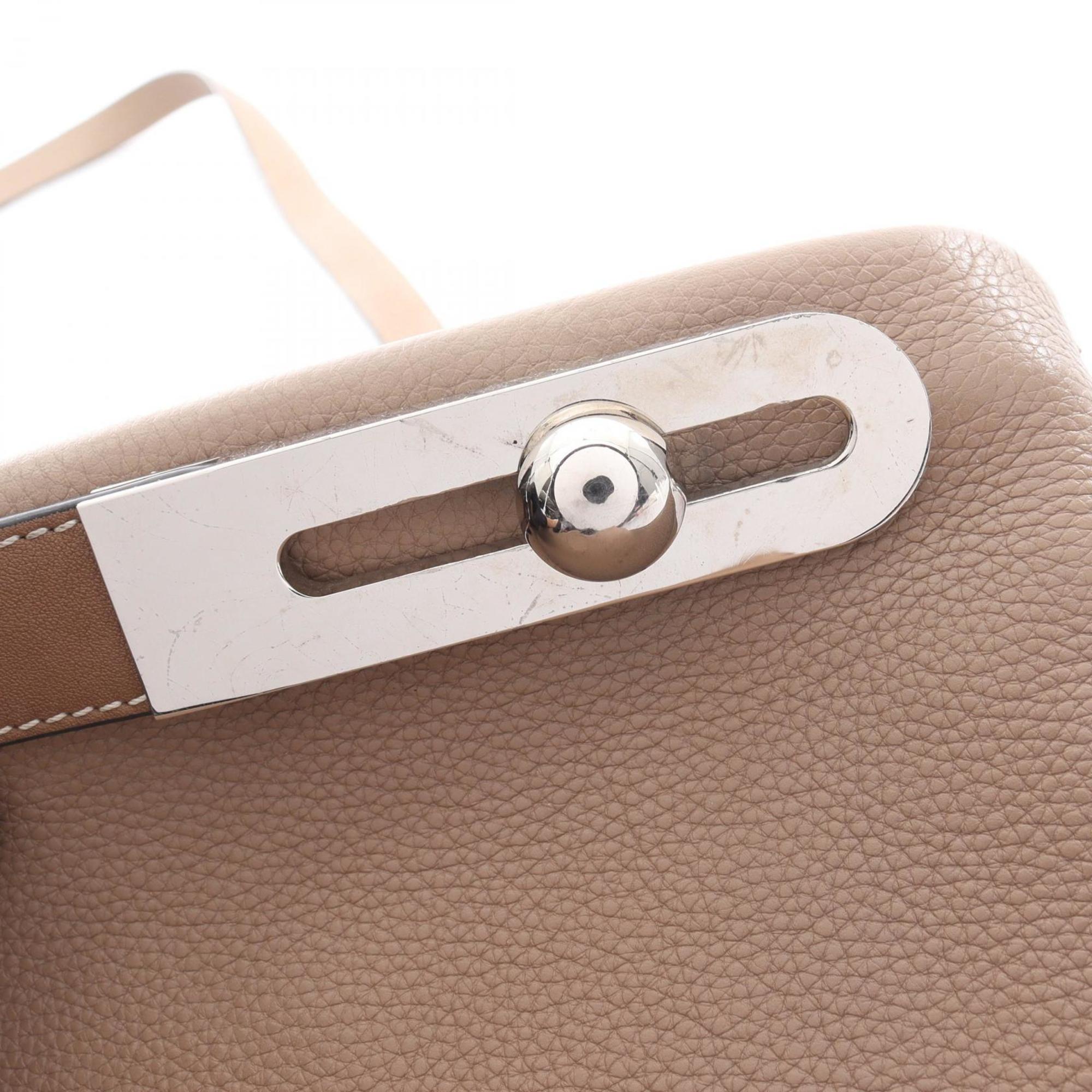 Loewe Beige Leather Handbag (Pre-Owned)