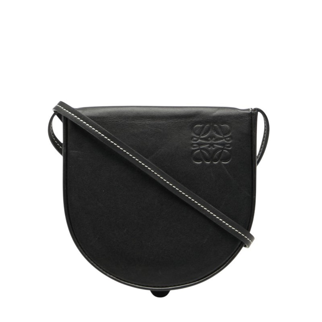 Loewe Black Leather Shoulder Bag (Pre-Owned)