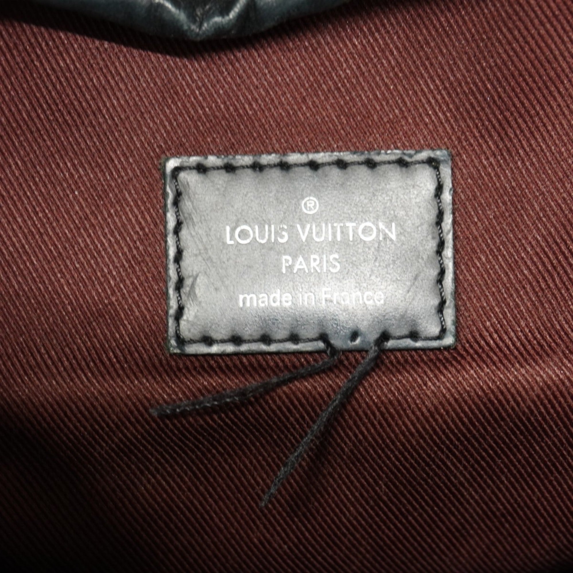 Louis Vuitton Black Brown Backpack (Pre-Owned)