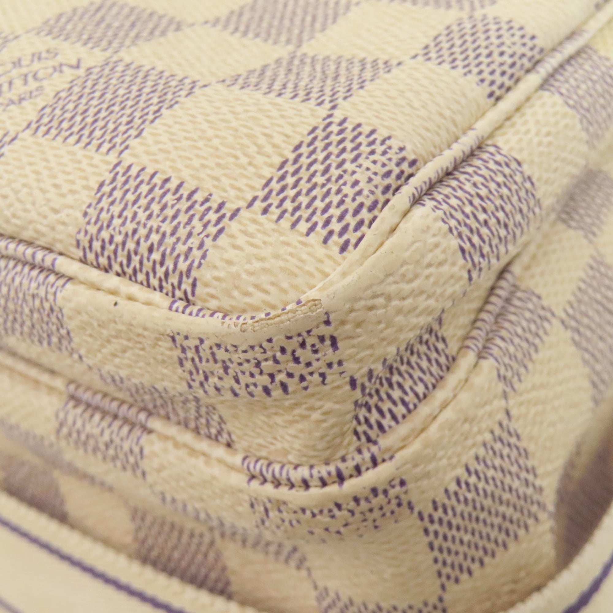 Louis Vuitton Damier Azur Damier Canvas Shoulder Bag (Pre-Owned)