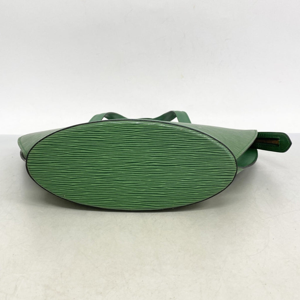 Louis Vuitton Borneo Green Handbag (Pre-Owned)