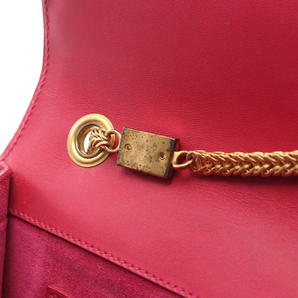 Yves Saint Laurent Pink Leather Shoulder Bag (Pre-Owned)