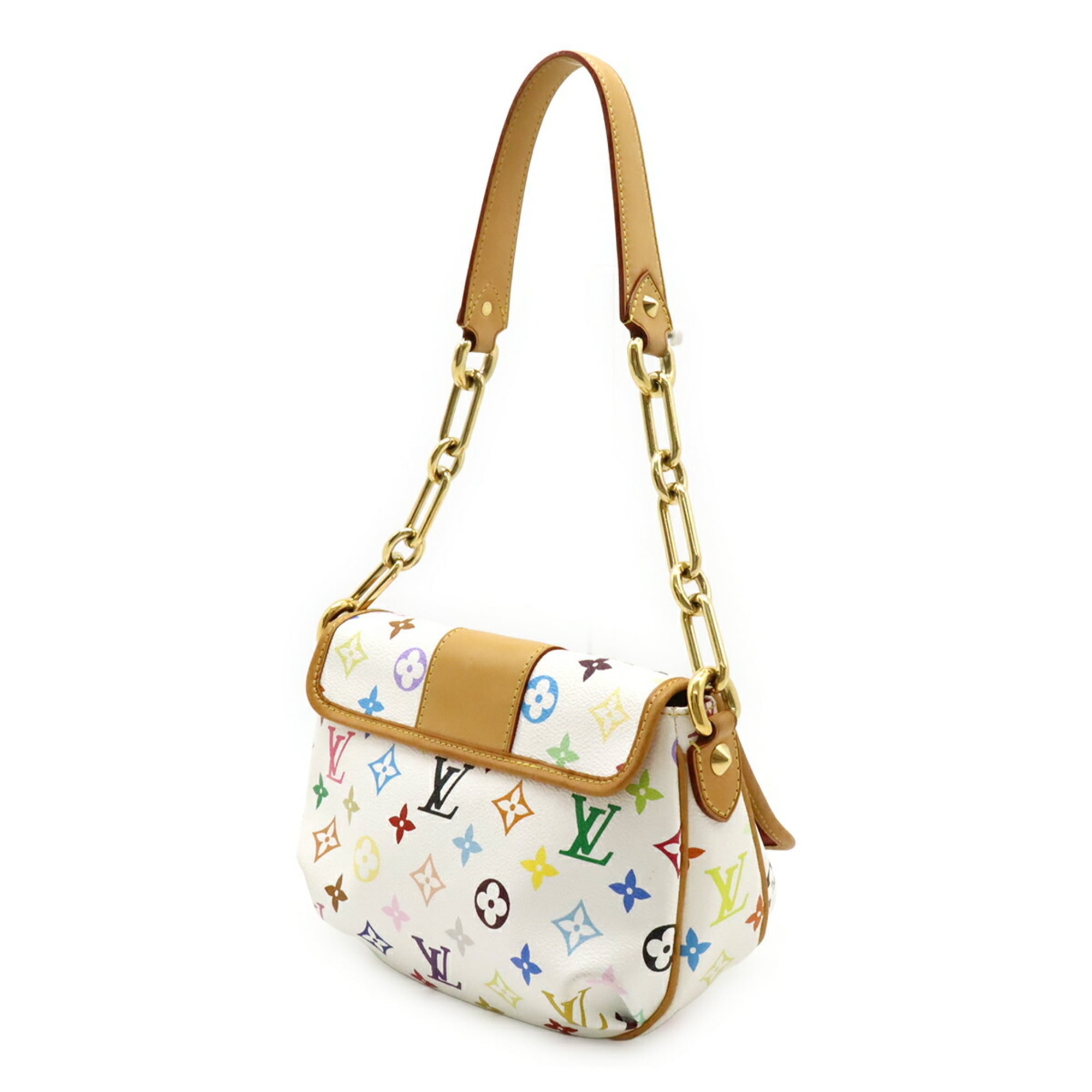 Louis Vuitton Monogram Multicolore Blanc Monogram Multicolore Shoulder Bag (Pre-Owned)