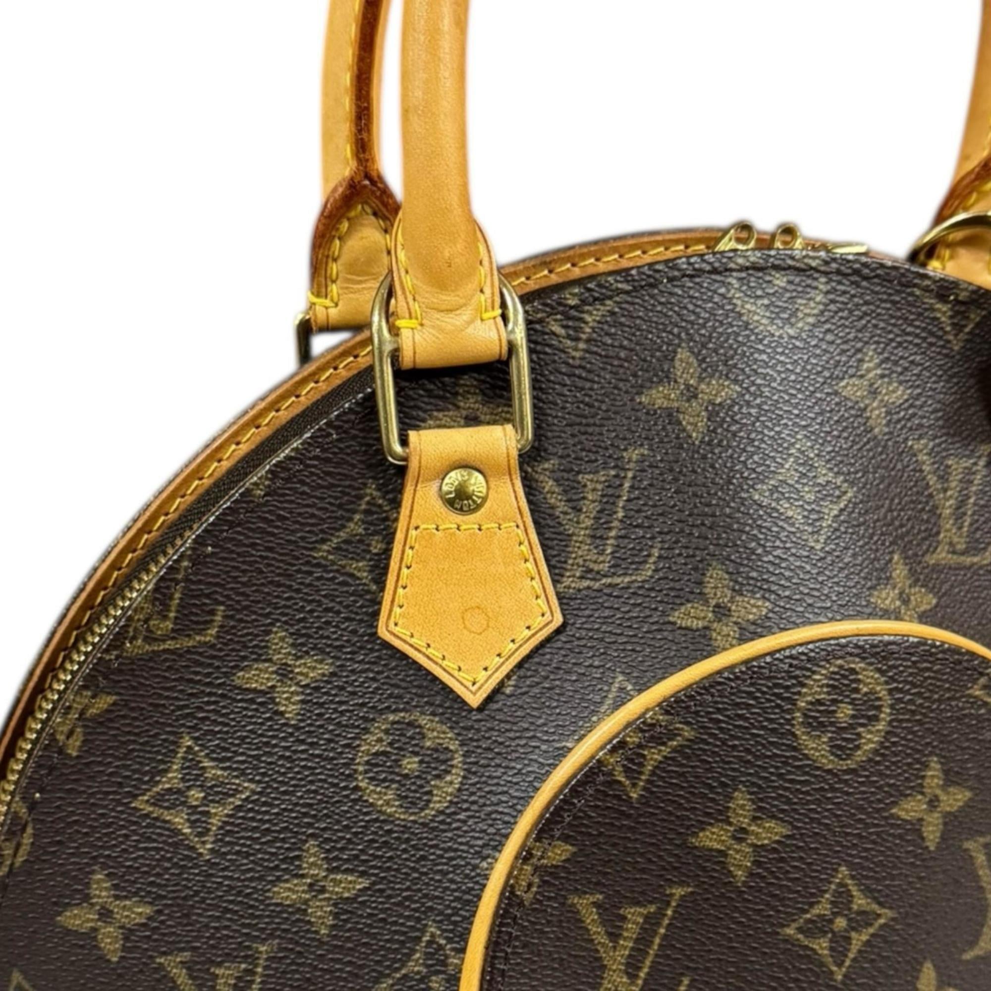 Louis Vuitton Brown Monogram Canvas Handbag (Pre-Owned)