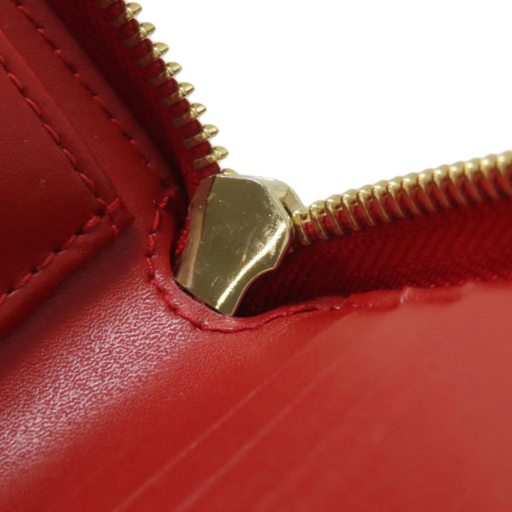 Salvatore Ferragamo Red Color Leather Wallet (Bi-Fold) (Pre-Owned)