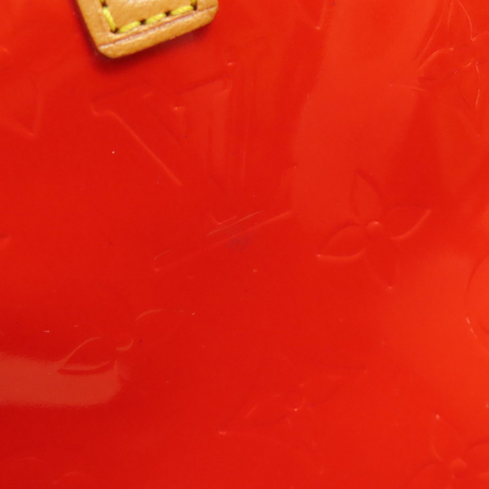 Louis Vuitton Rouge Vernis Handbag (Pre-Owned)