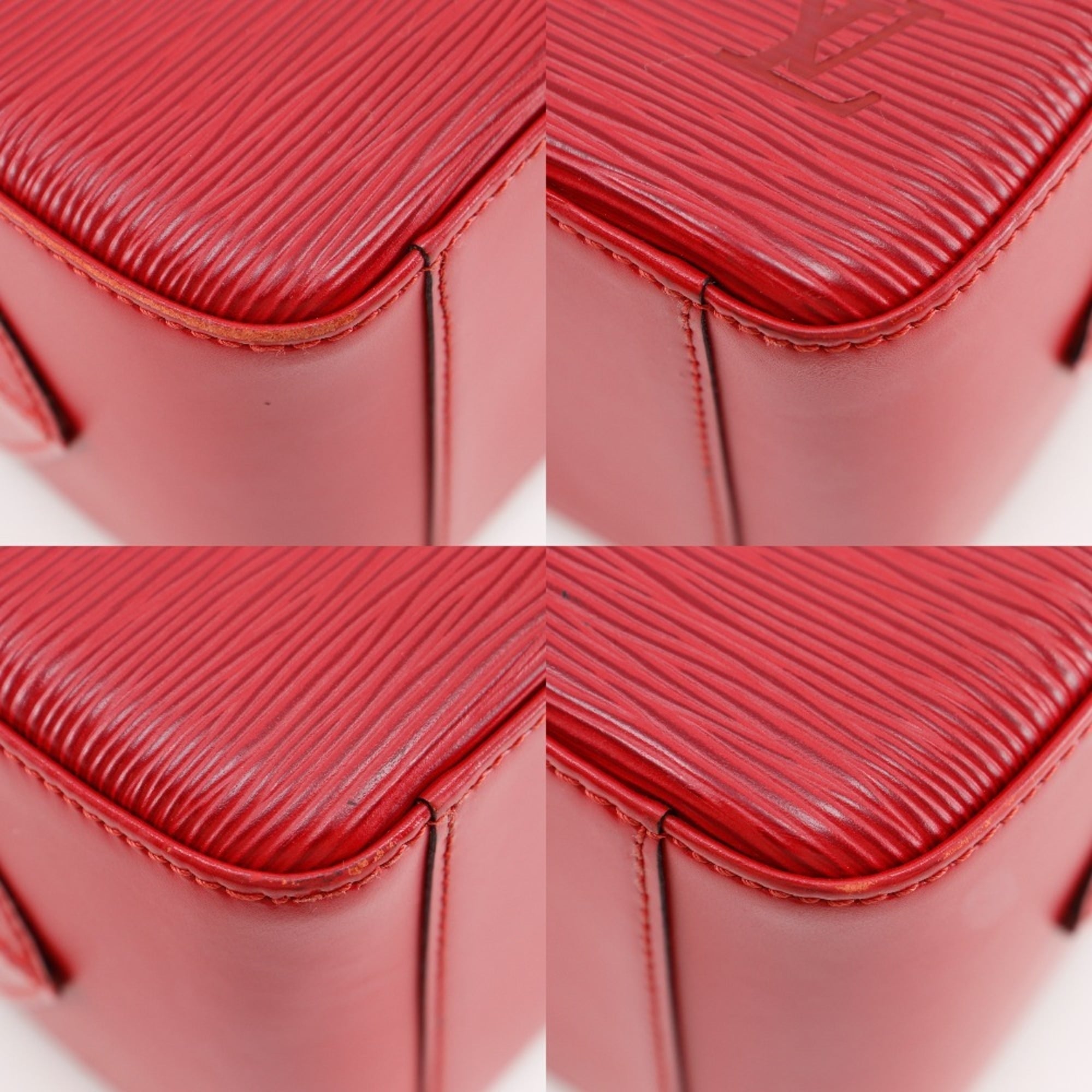 Louis Vuitton Epi Red Color Epi Leather Handbag (Pre-Owned)