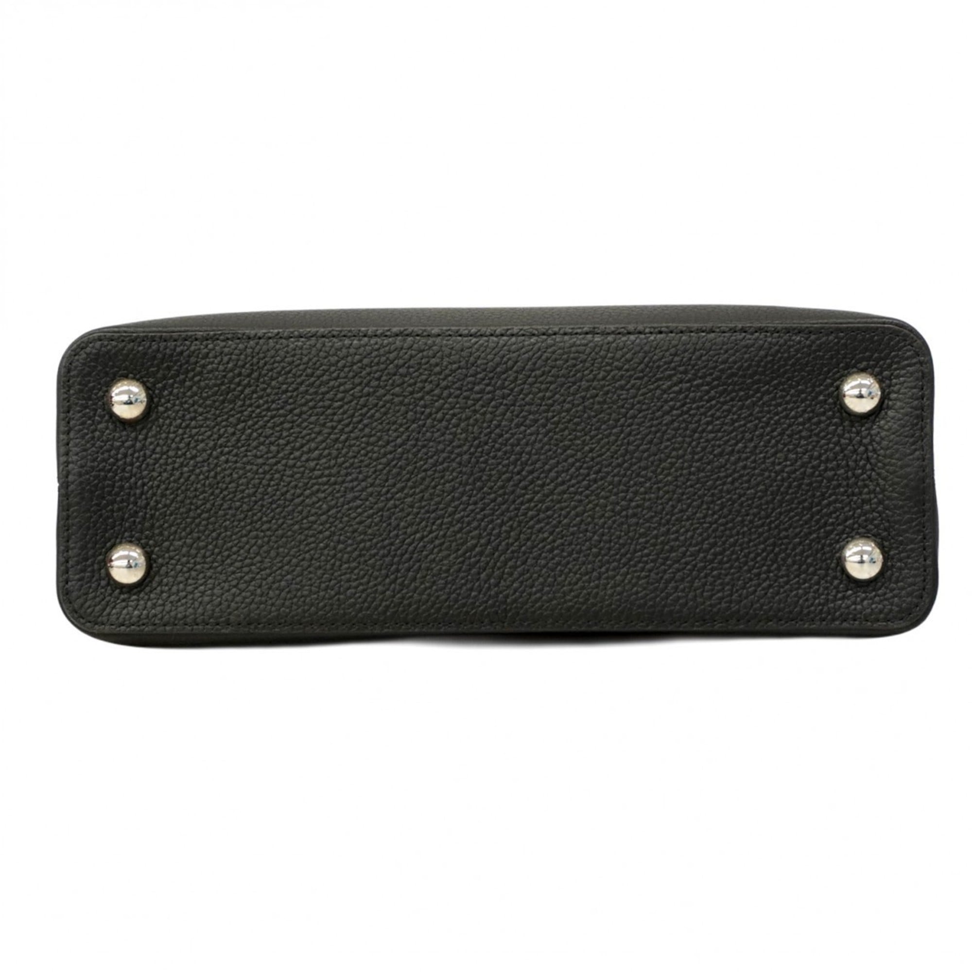 Louis Vuitton Noir Handbag (Pre-Owned)
