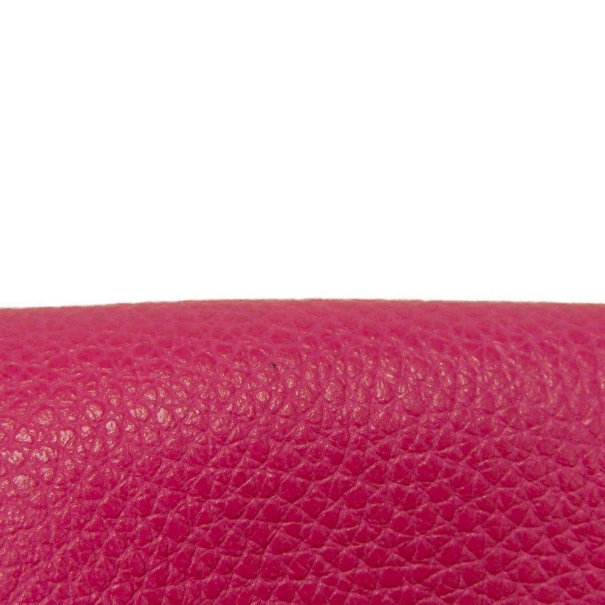 Gucci Pink Leather Backpack (Pre-Owned)