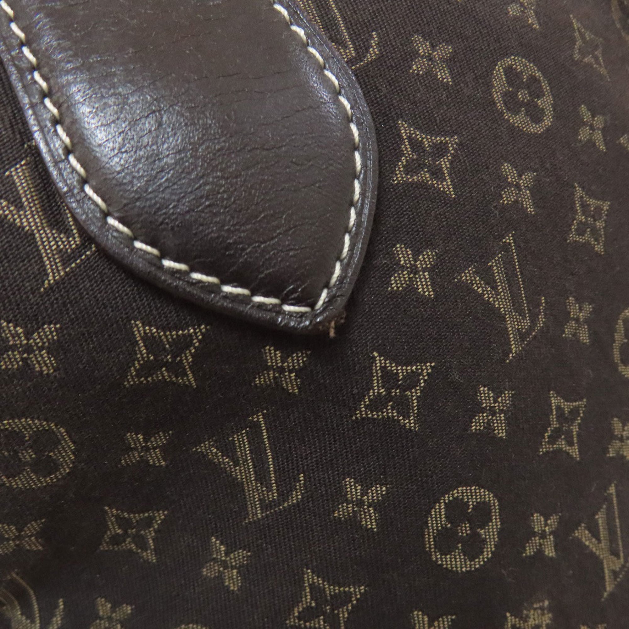 Louis Vuitton Fusain Canvas Shoulder Bag (Pre-Owned)
