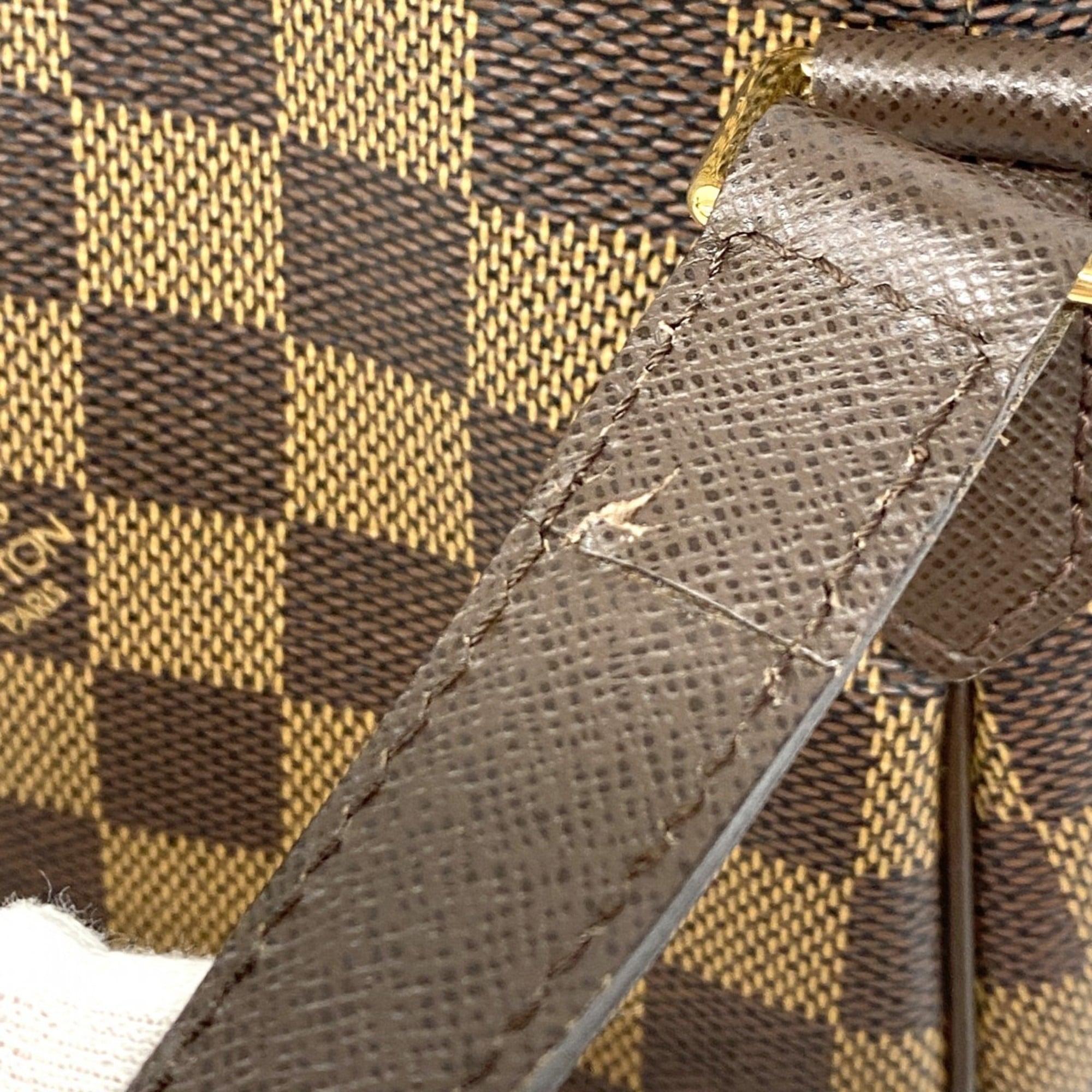 Louis Vuitton Ebene Handbag (Pre-Owned)
