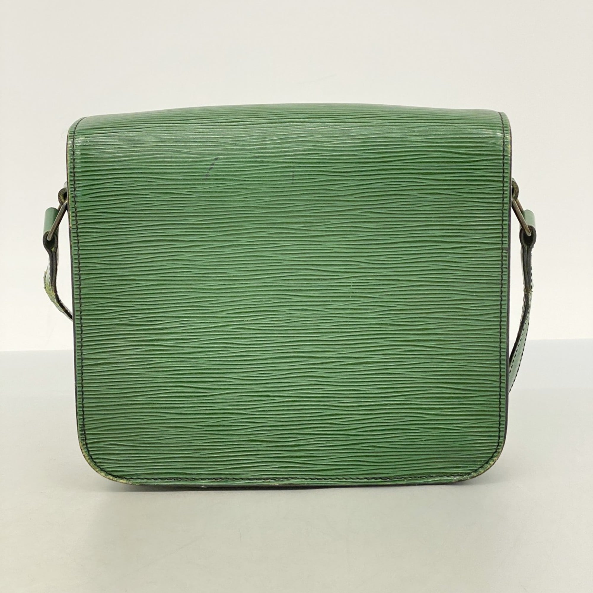 Louis Vuitton Borneo Green Shoulder Bag (Pre-Owned)