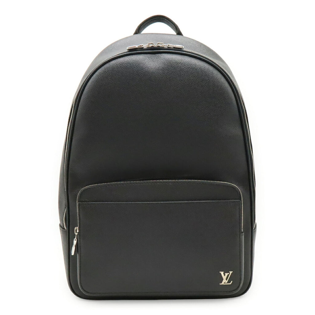 Louis Vuitton Black Noir Taiga Leather Backpack (Pre-Owned)
