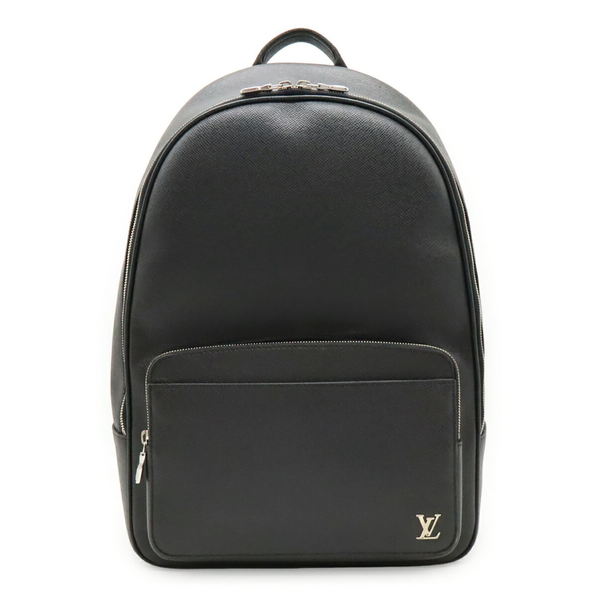 Louis Vuitton Black Noir Taiga Leather Backpack (Pre-Owned)
