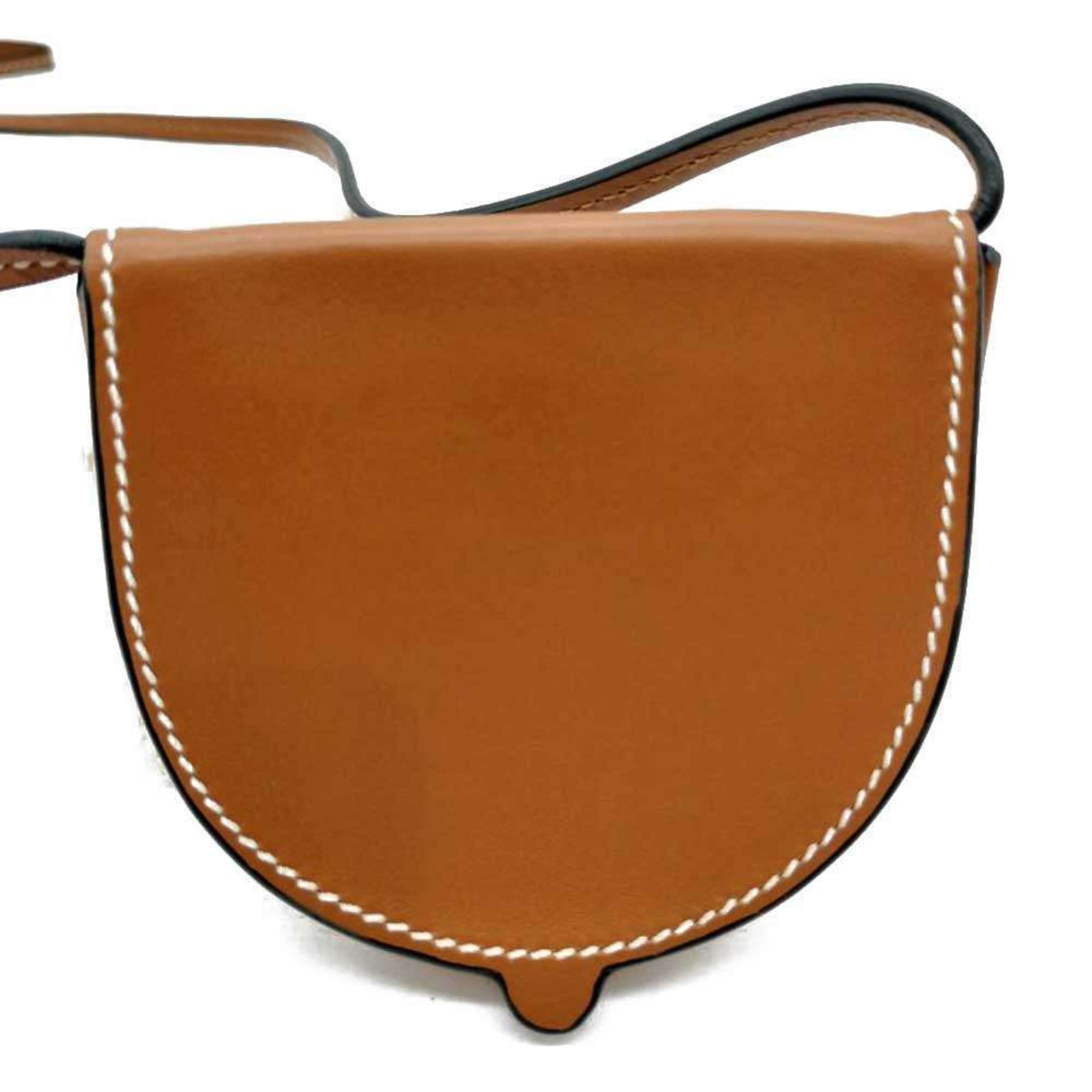 Loewe Brown Leather Pouch (Pre-Owned)