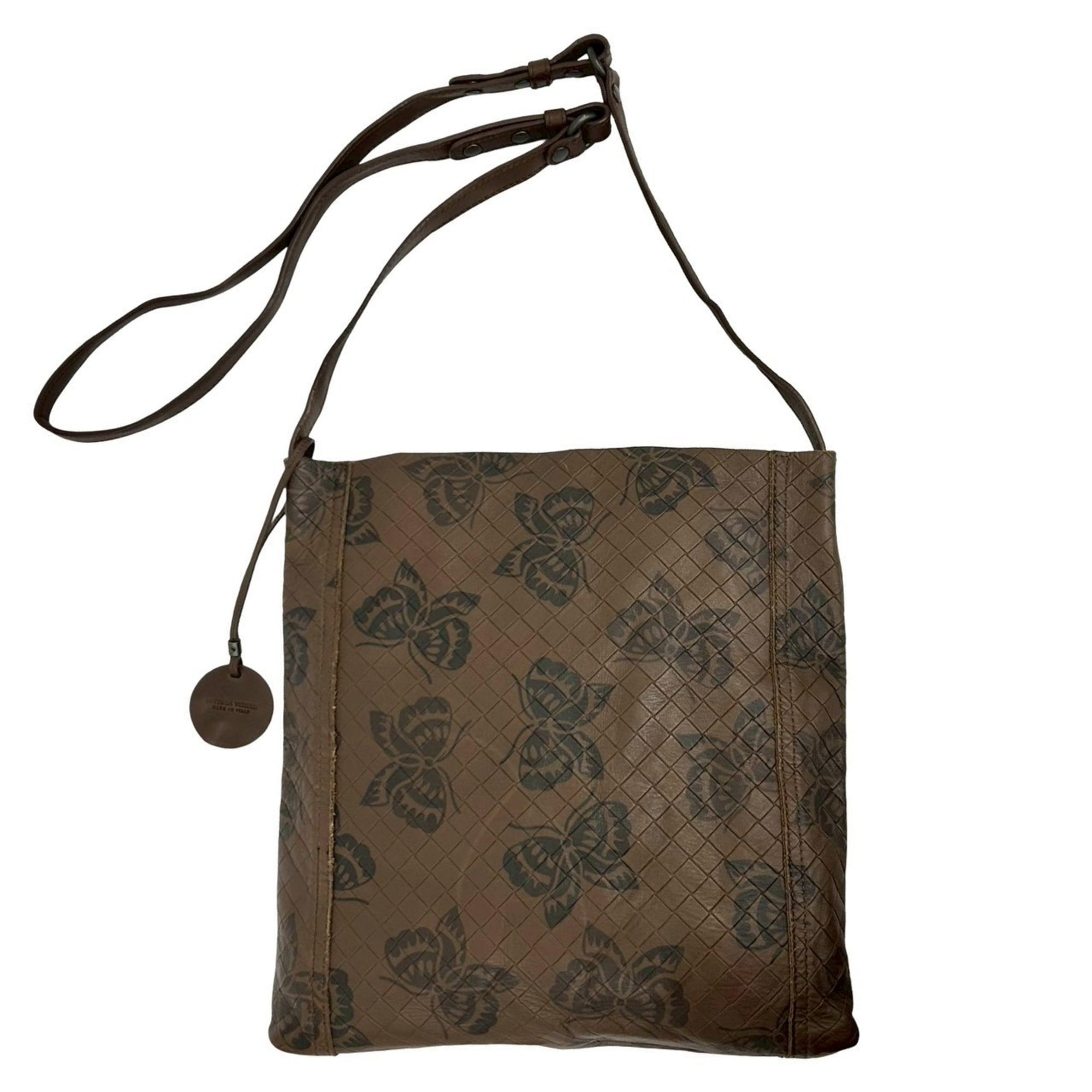 Bottega Veneta Brown Leather Shoulder Bag (Pre-Owned)