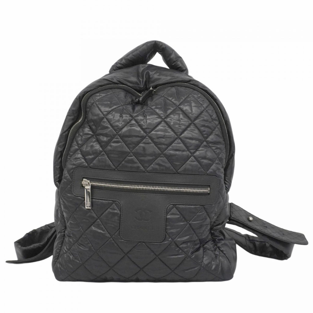 Chanel Black Nylon Backpack (Pre-Owned)