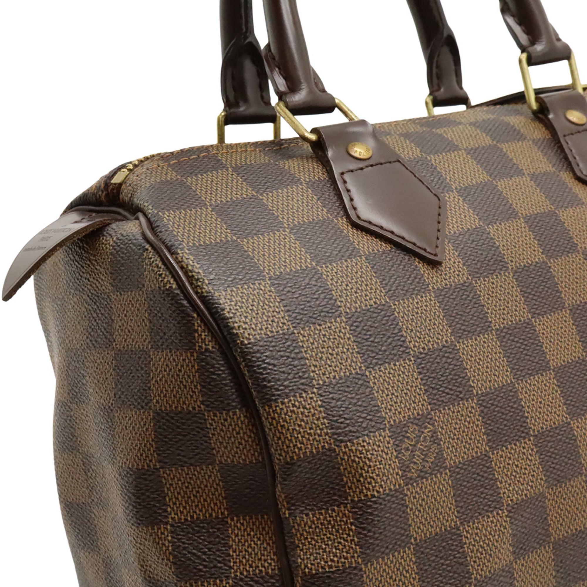 Louis Vuitton Damier Brown Pvc Handbag (Pre-Owned)