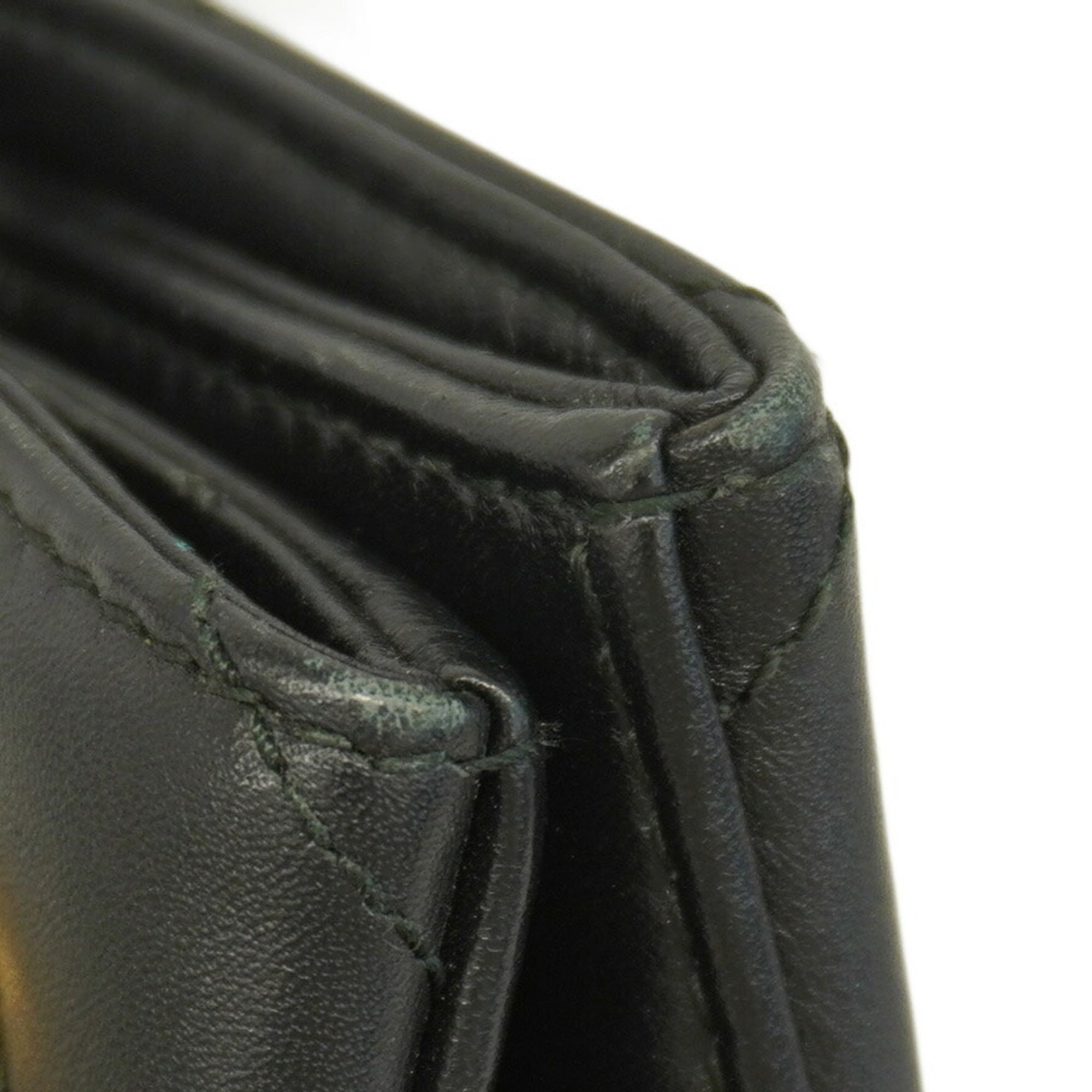Gucci Black Leather Shoulder Bag (Pre-Owned)