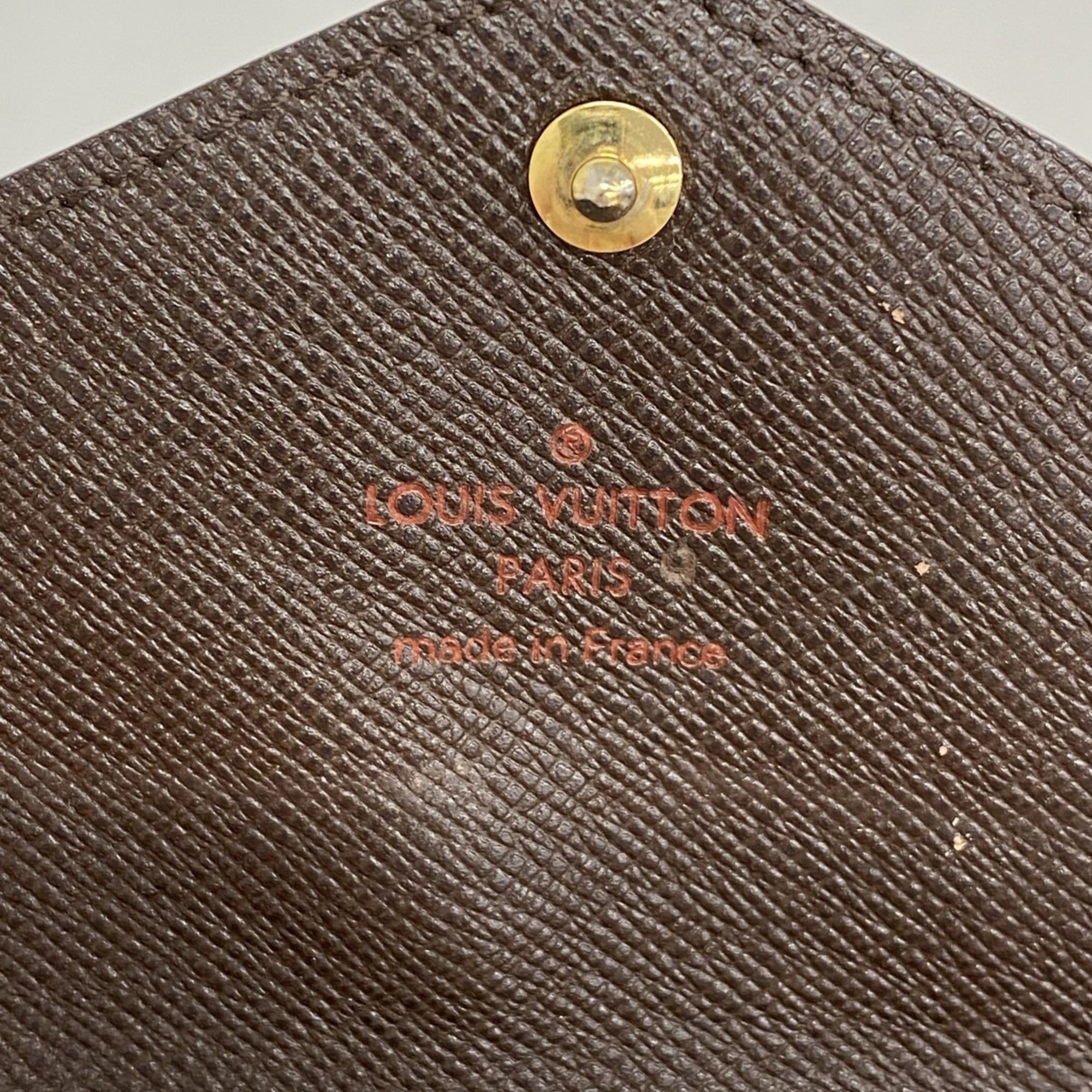 Louis Vuitton Ebene Long Wallet (Bi-Fold) (Pre-Owned)