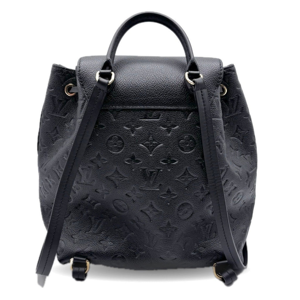 Louis Vuitton Noir Monogram Empreinte Backpack (Pre-Owned)
