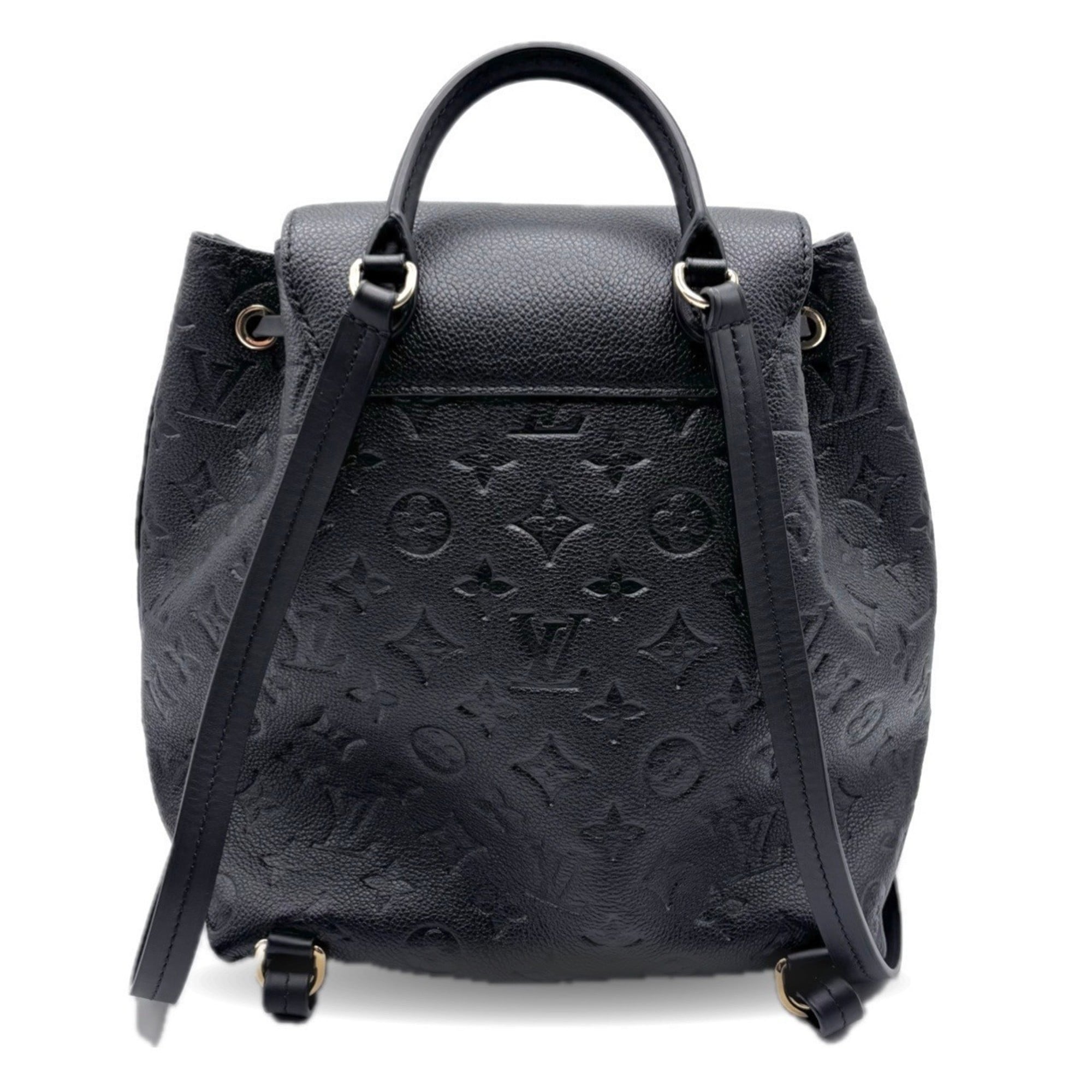 Louis Vuitton Noir Monogram Empreinte Backpack (Pre-Owned)