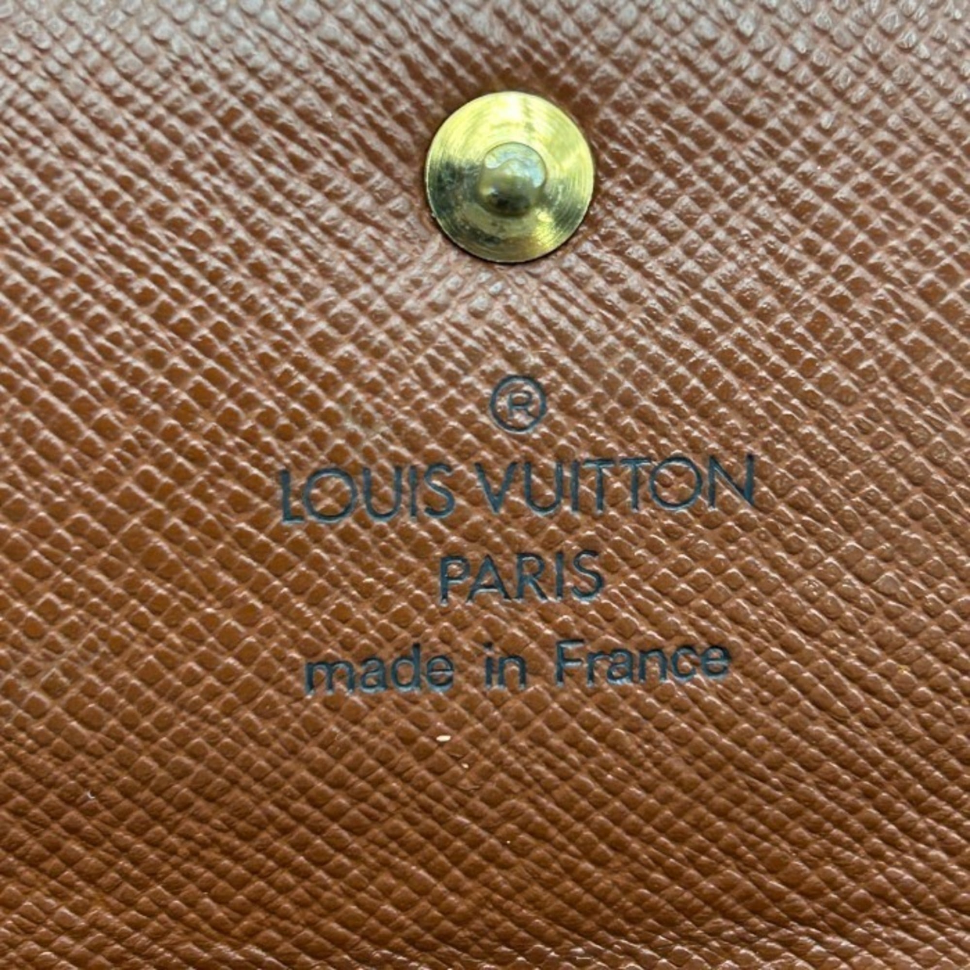 Louis Vuitton Brown Long Wallet (Bi-Fold) (Pre-Owned)