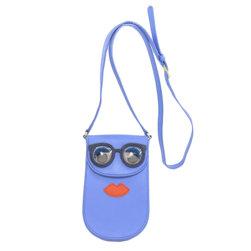 Tory Burch Blue Leather Shoulder Bag (Pre-Owned)
