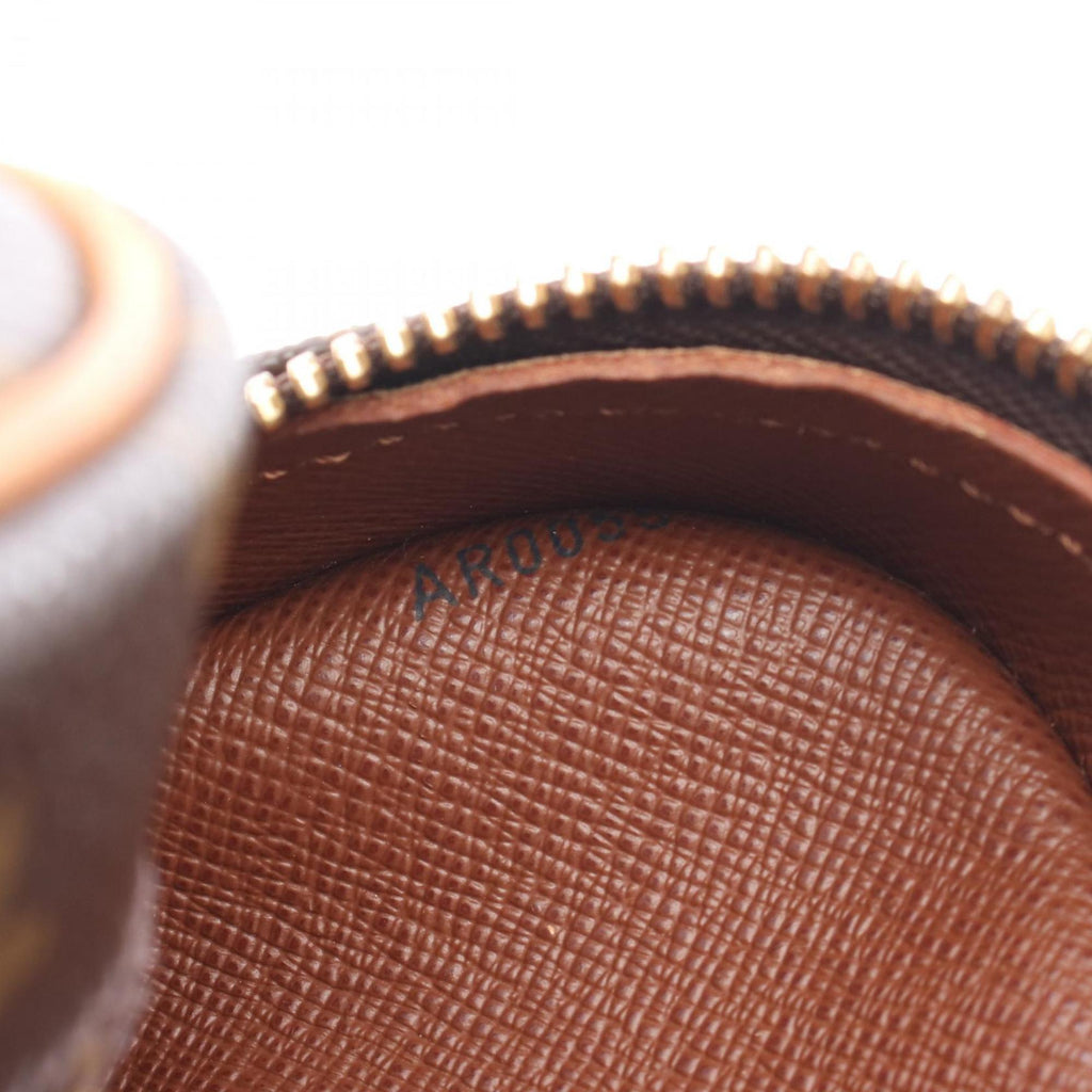 Louis Vuitton Brown Monogram Coated Canvas Leather Shoulder Bag (Pre-Owned)