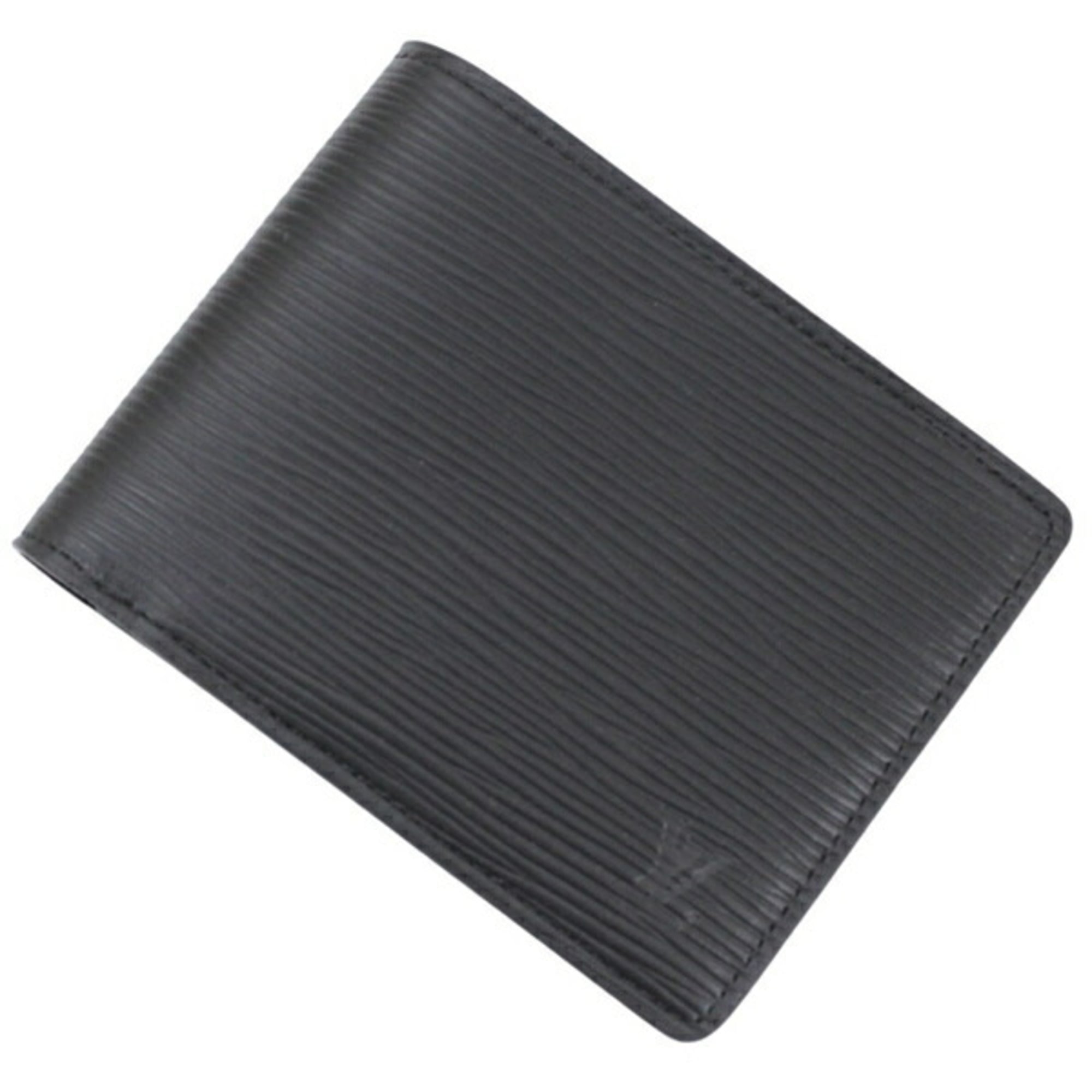 Louis Vuitton Black Epi Leather Wallet (Bi-Fold) (Pre-Owned)
