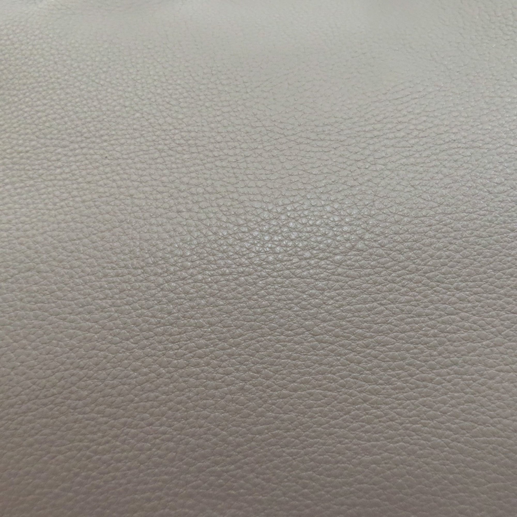 Prada Gray Leather Tote Bag (Pre-Owned)