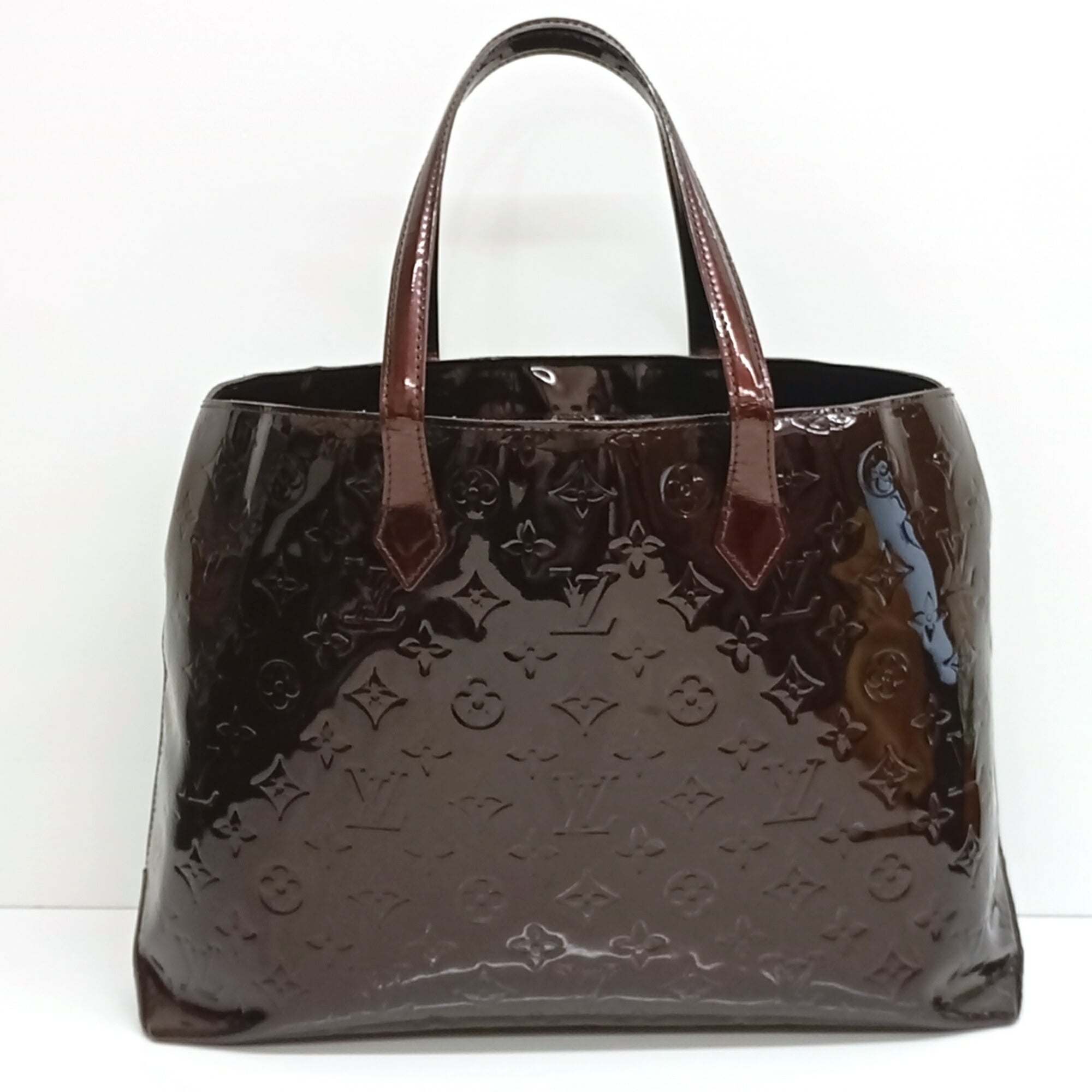 Louis Vuitton Amarante Vernis Handbag Tote Bag (Pre-Owned)